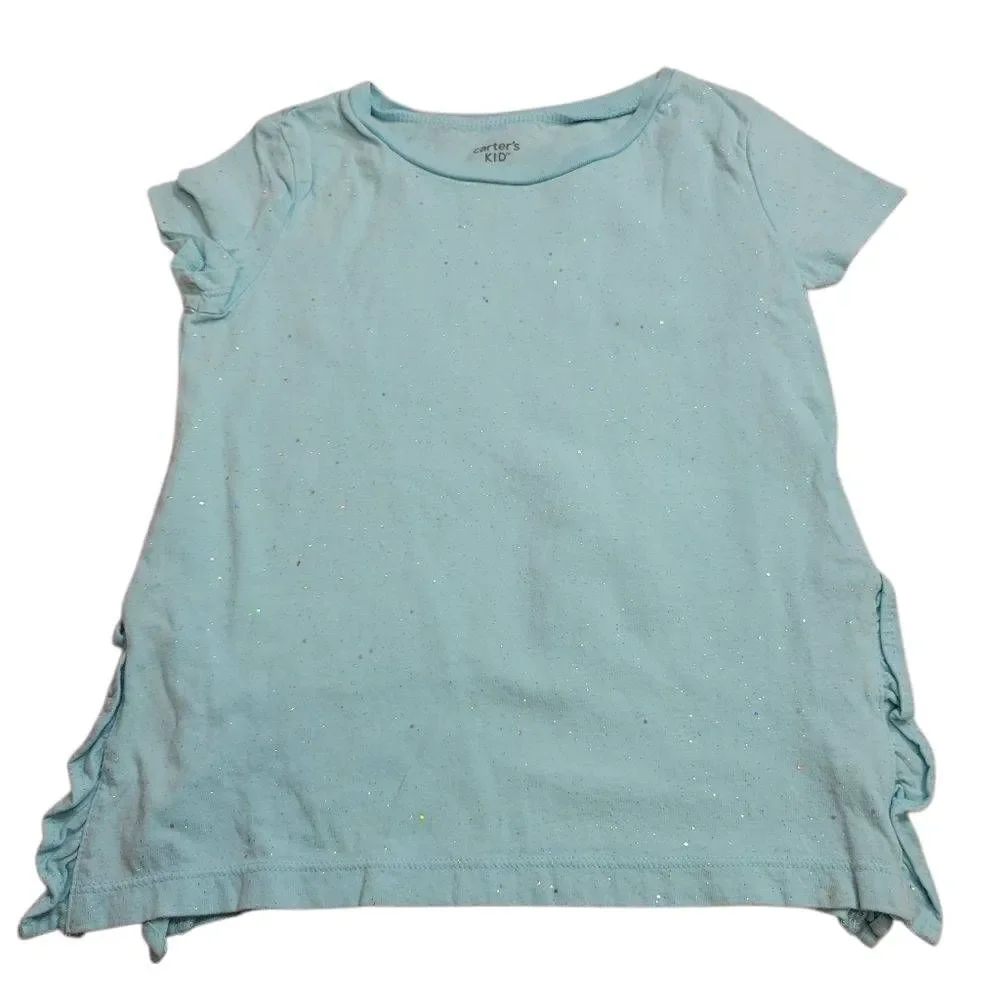 Carter's kid shimmering shirt 6/6x